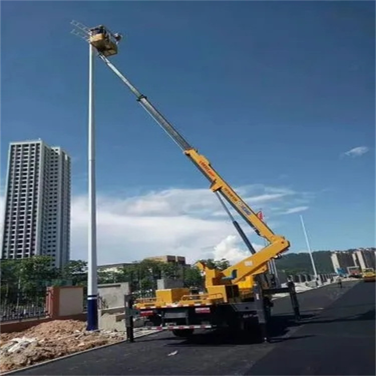 沧县维修路灯的曲臂升降车出租